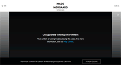 Desktop Screenshot of madsnorgaard.dk